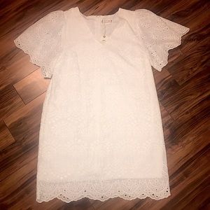 loveriche Large white spring dress